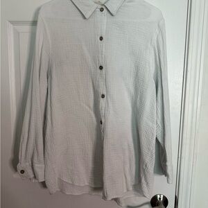 White Button-Up Shirt